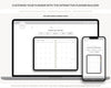 Digital Planner, 2024 2025 Undated Planner,