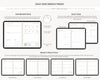 Digital Planner, 2024 2025 Undated Planner,